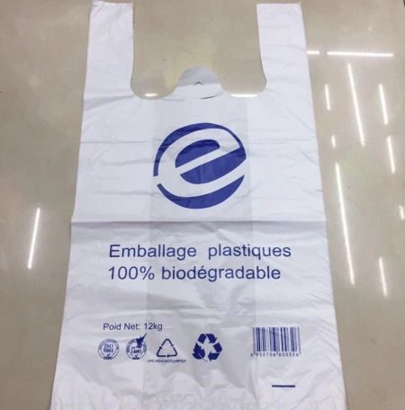 Environmentally friendly and durable white plastic bags, hand-held shopping bags, household portable packaging bags, thick and tear-resistant Environmentally friendly and durable white plastic bags, hand-held shopping bags, household portable packaging bags, thick and tear-resistant